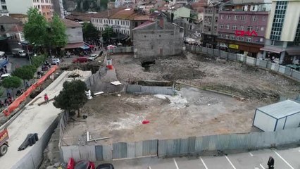 Trabzon Kentsel Dönüşümde Tarihi Sur ve Menfez Ortaya Çıktı