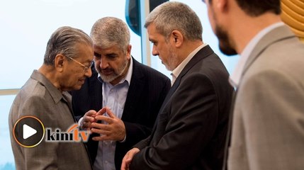 Download Video: Bekas ketua Hamas jumpa Dr M di Putrajaya