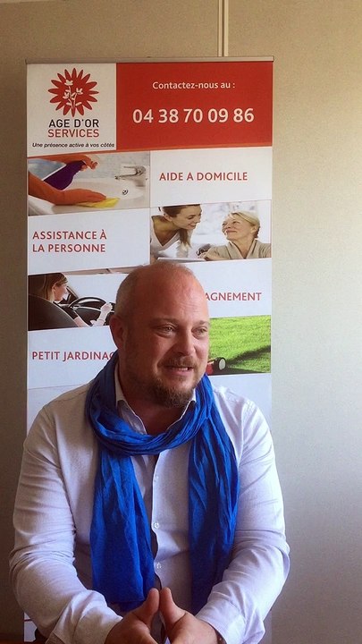 Romain BERTOUT, franchisé AGE D'OR SERVICES Grenoble Métropole et Voiron