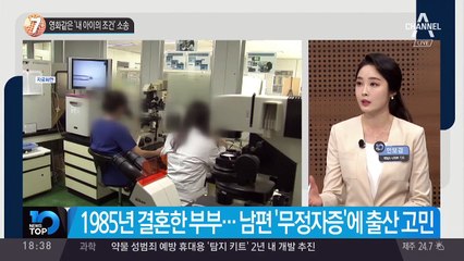 영화같은 ‘내 아이의 조건’ 소송