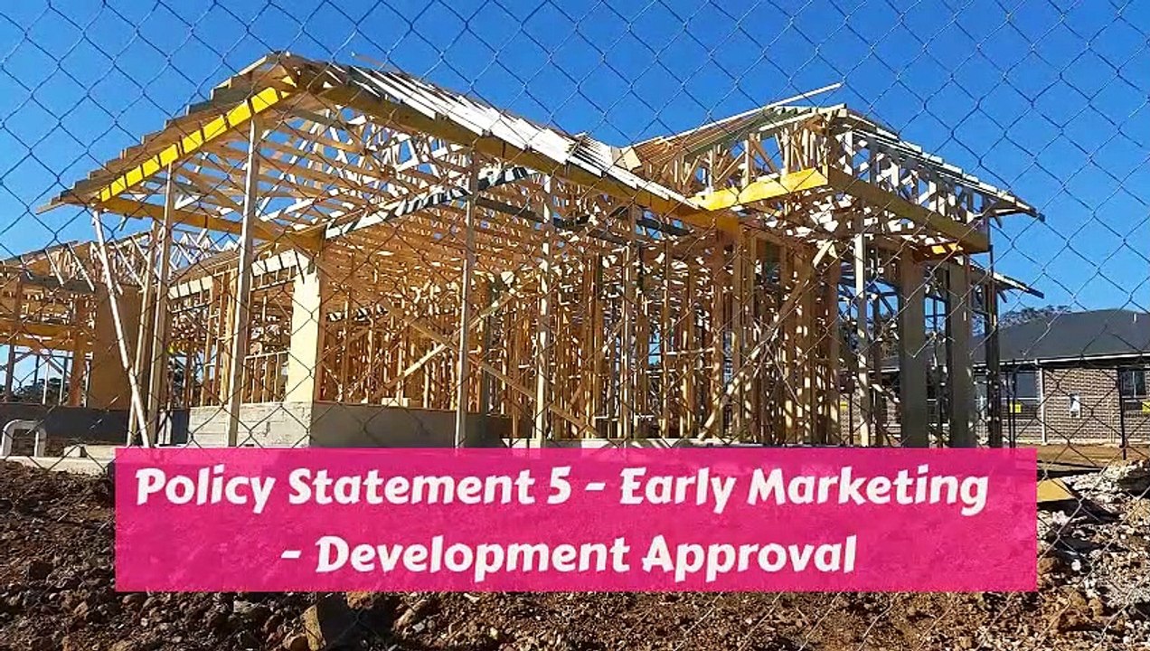 Alister Toma - Requirements for Marketing Real Estate Developments