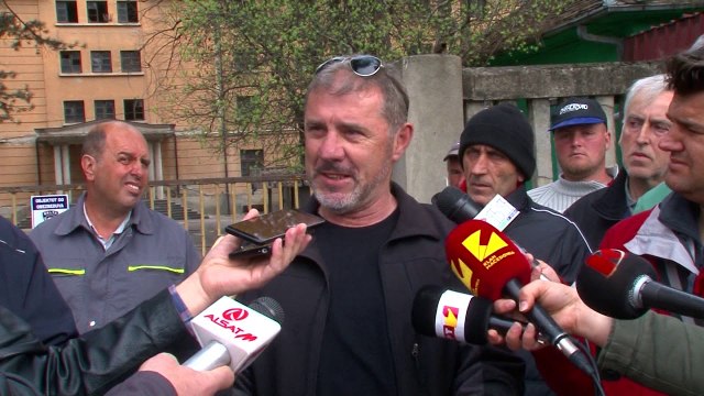 Protestë kundër shitjes së ish-Monopolit në Tetovë