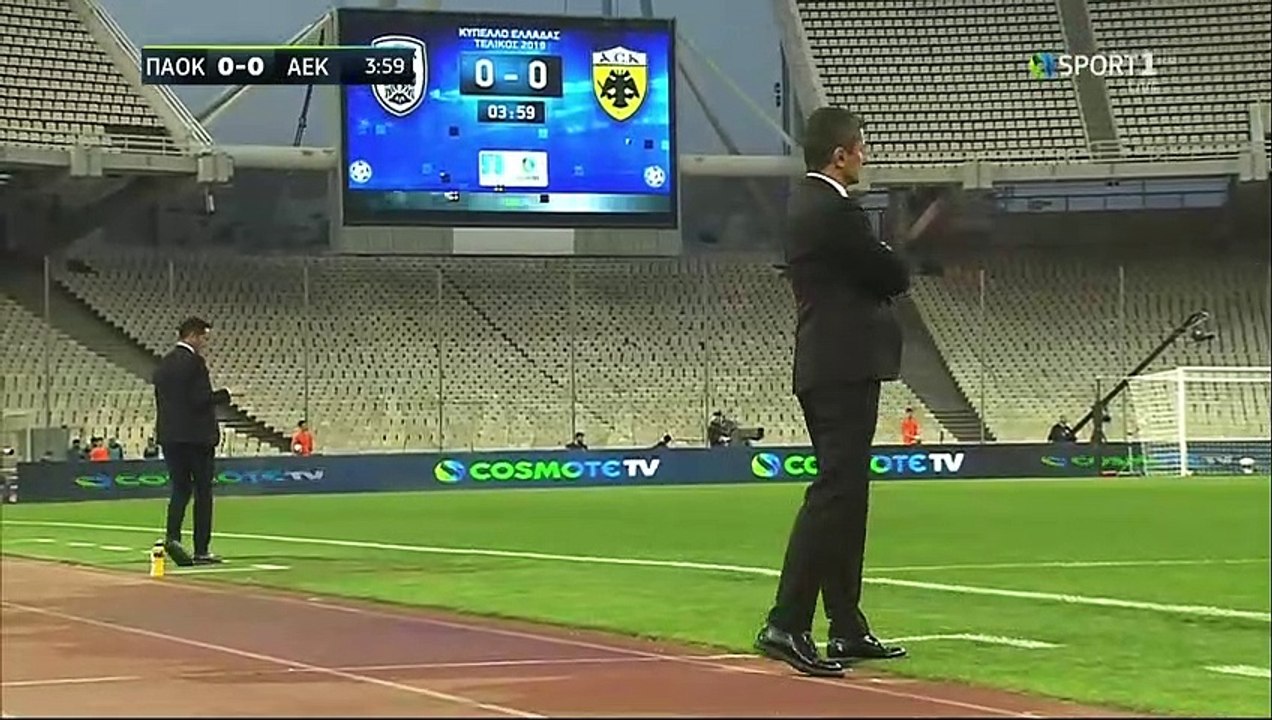Παοκ Αεκ 11-5-2019 Μέρος 1