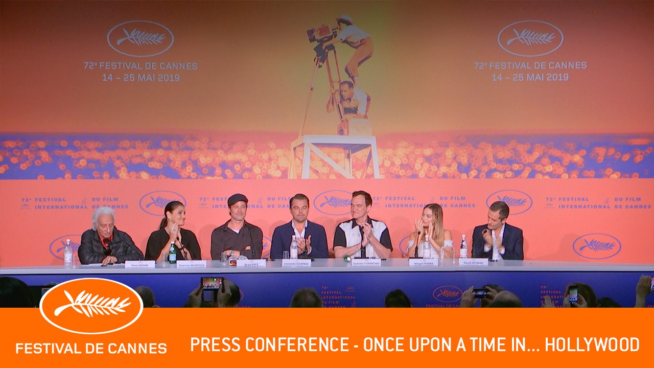 ONCE UPON A TIME - Press conference - Cannes 2019 - EV