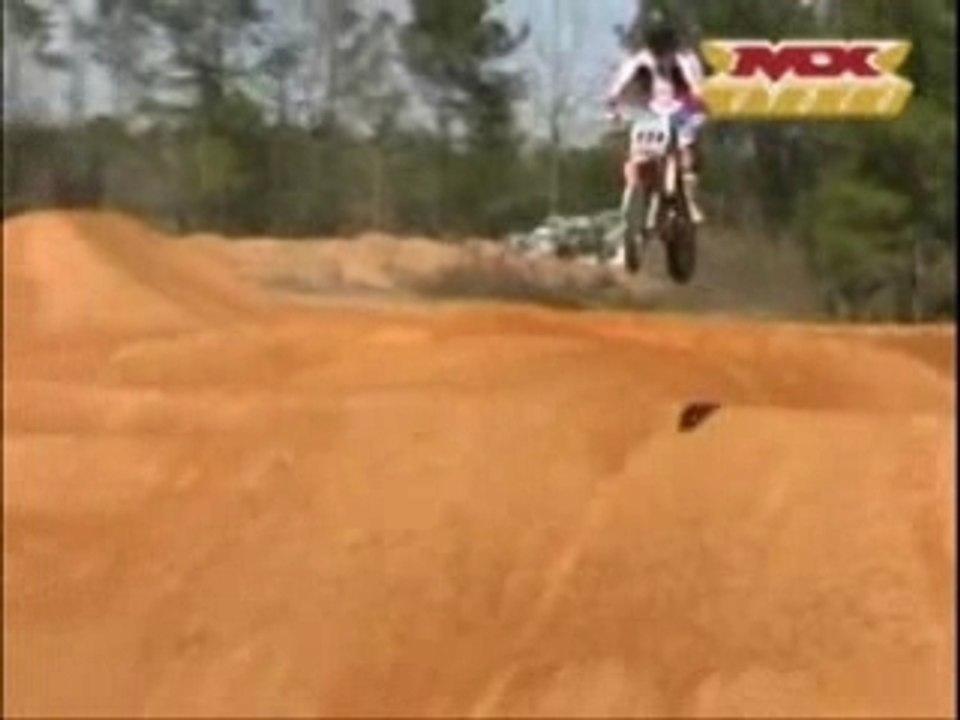 BA "les sauts et les whoops" Mx Video Gary Semics motocross