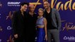 Will Smith, Jaden Smith, Jada Pinkett Smith, Trey Smith "Aladdin" World Premiere Purple Carpet