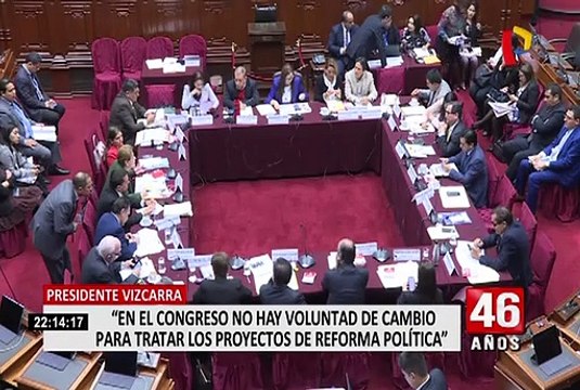 Vizcarra explicó porqué el Ejecutivo desistió de participar en Comisión de Constitución