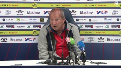 Conférence de presse avant SMCaen / Bordeaux