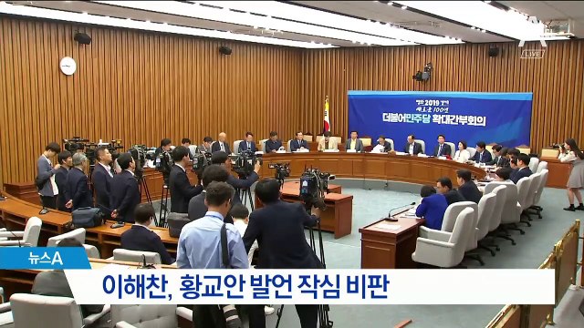 민주당 “탄핵당한 사람들이 주제 넘게 나서”…황교안에 맹공