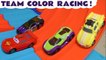 Hot Wheels Learn Colors Learn English Racing with Disney Pixar Cars 3 Lightning McQueen with DC Comics & Marvel Avengers 4 Endgame Superheroes with PJ Masks