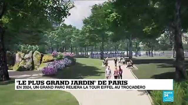 La mairie de Paris mène un projet de piétonnisation entre la Tour Eiffel et le Trocadéro