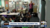 Arizona teacher punishment bill revived