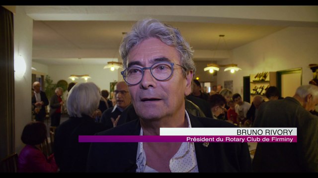 Rotary Club de Firminy Remise de chèque aux associations