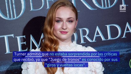 Sophie Turner encuentra la petición para rehacer 'Juego de Tronos' irrespetuosa