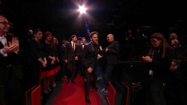 Accueil de l'équipe de Matthias et Maxime dans le Palais des Festivals- Cannes 2019