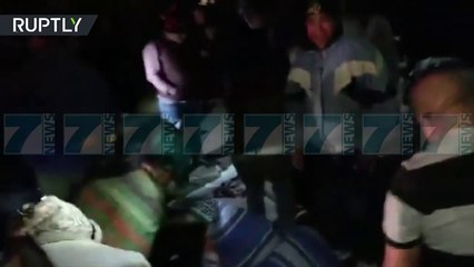 AKSIDENT TRAGJIK NE GUATEMALE, KAMIONI SHTYP 18 PERSONA - News, Lajme - Kanali 7