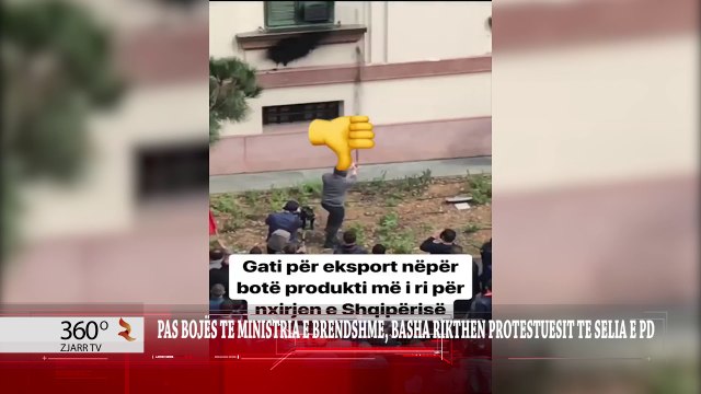 PAS BOJËS TE MINISTRIA E BRENDSHME, BASHA RIKTHEN PROTESTUESIT TE SELIA E PD