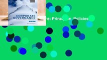 Corporate Governance: Principles, Policies, and Practices  Review