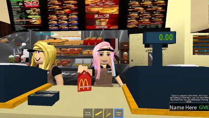 Mc Donald's Fast Food Roleplay in Roblox  for Kids - Playing in Drive-thru | McDonaldsville