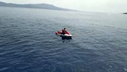Jet Ski ile Kaçmaya Çalışan 3 Düzensiz Göçmen Yakalandı