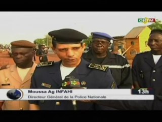 ORTM/Visite de plusieurs postes de contrôle de la région de Segou par le Directeur Général de la police nationale Moussa Ag Infahi