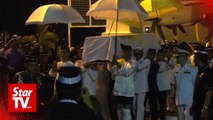 Former Pahang Ruler’s remains arrives home state, to be buried in Pekan on Thursday