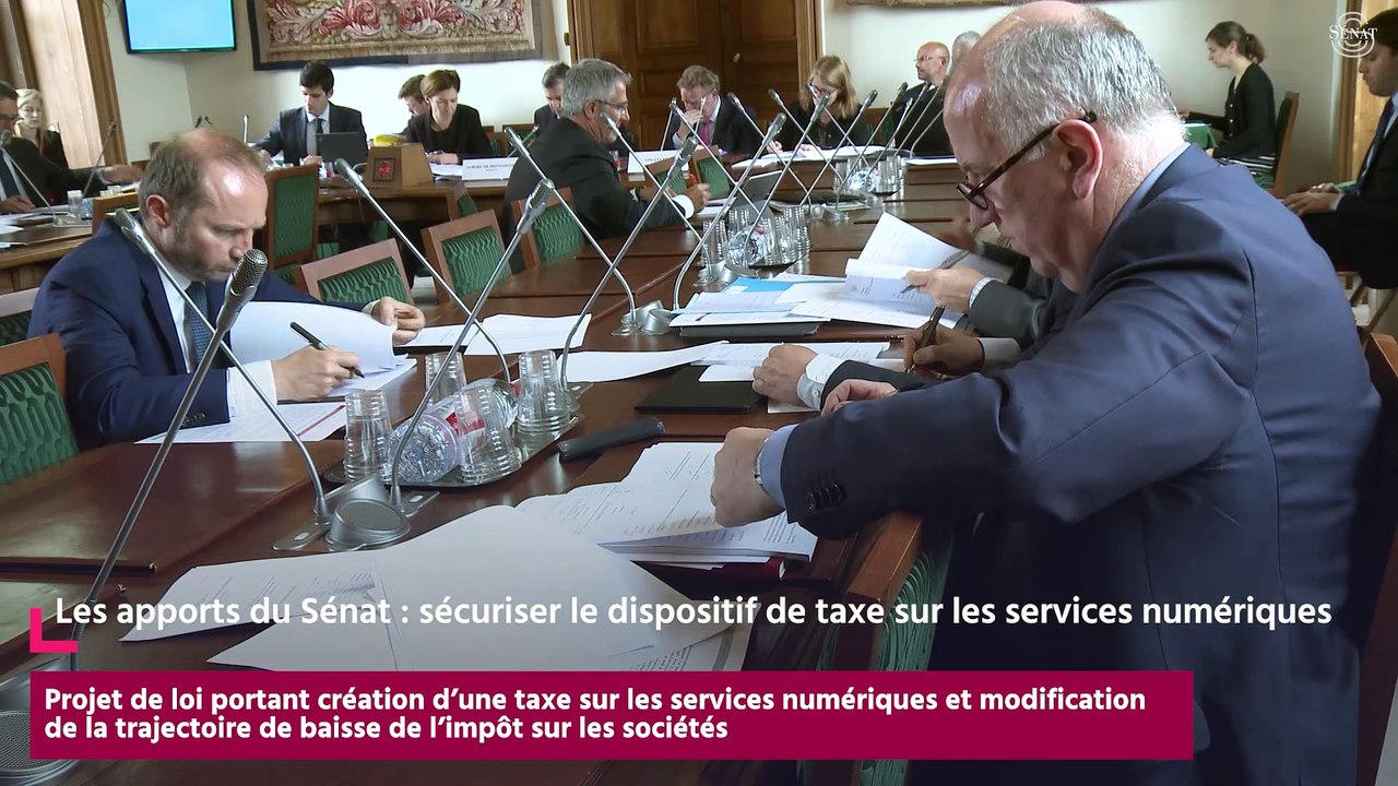 [Questions sur] Le projet de loi portant création d'une taxe sur les services numériques et modification de la trajectoire de baisse de l'impôt sur les sociétés