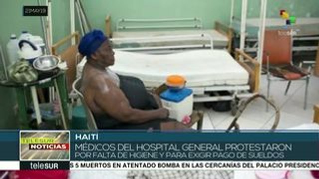 Haití: médicos protestan por falta de insumos y para exigir pagos