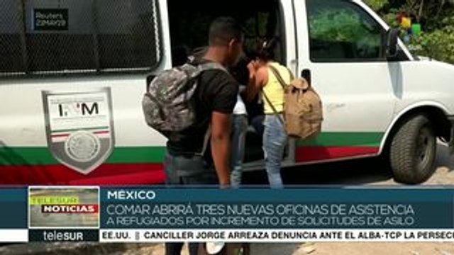 teleSUR Noticias: México abrirá oficinas para atender pedidos de asilo