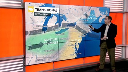 Storms to head into East ahead of holiday weekend