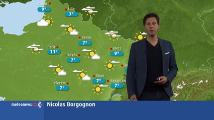 Le temps de ce jeudi : ensoleillé avec quelques nuages, températures de saison