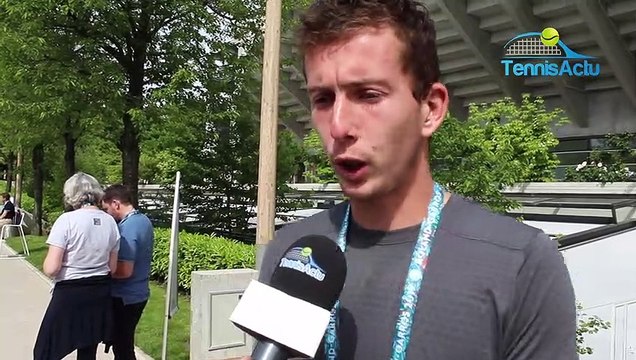 Roland-Garros (Q) - Corentin Denolly frustré d'avoir craqué contre Steve Darcis au 2e tour des qualifications de Roland-Garros