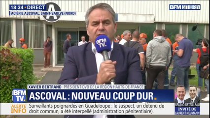 Ascoval: pour Xavier Bertrand, il faut pouvoir "dire clairement comment ce projet de reprise va voir le jour"