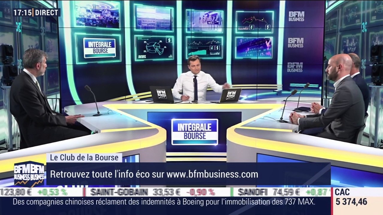 Le Club de la Bourse: Stéphane Cadieu, Christophe Barraud, Vincent Lequertier et Réda Aboutika - 22/05