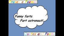 Funny farts: Fart astronaut! [Quotes and Poems]