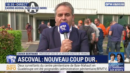 Reprise d’Ascoval: "il faut qu’il y ait tout le monde autour de la table et qu’on puisse dire clairement comment ce projet de reprise va voir le jour", Xavier Bertrand