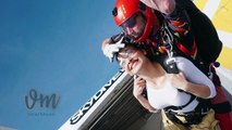 Urvashi Rautela goes skydiving in Dubai