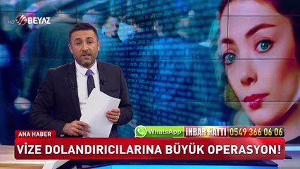 ÖZEL VİZE DOLANDIRICILARINA BÜYÜK OPERASYON