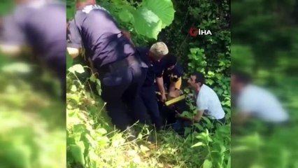 Su içerek hayata tutundu... 8 gündür kayıp olan yaşlı adam dere kenarında bulundu