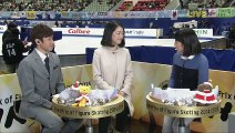 2014 NHK Trophy arrive and warmup SP