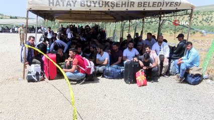 Suriyeliler bayram ziyareti için ülkelerine dönüyor