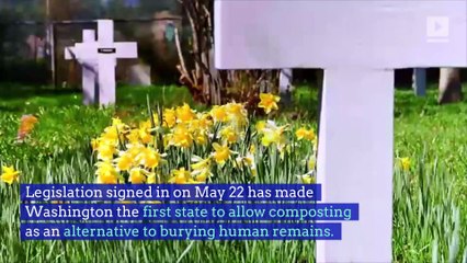 Washington State Legalizes Composting Human Remains