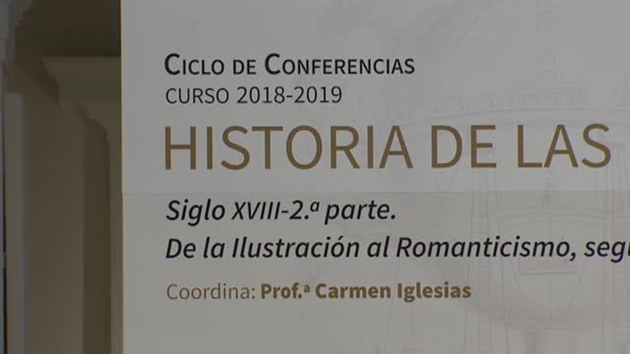 Félix de Azúa protagoniza la conferencia "La caricatura, un género popular" en el ciclo "Historia de las Ideas (III)"