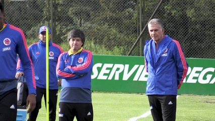 Selección colombiana entrena para la Copa América