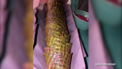 Kim Kardashian Catches Brandon Jenner At The Kylie Skin Launch