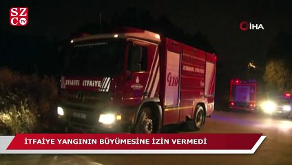 İstanbul'da Teferrüç Tepe Ormanı'nda yangın