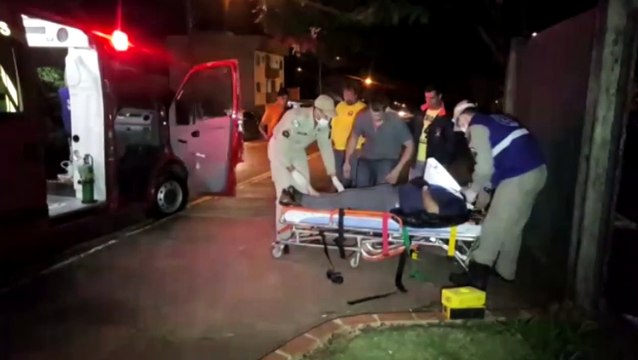 Motociclista sofre fraturas após colisão na frente da Unioeste