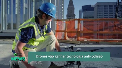 Drones vão ganhar tecnologia anti-colisão
