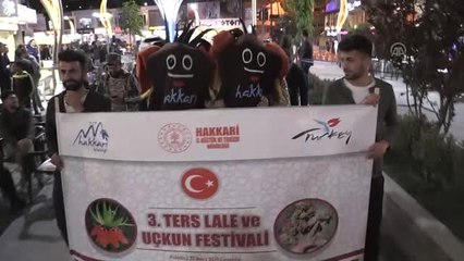 Hakkari'de "Ters Lale ve Uçkun Festivali" Düzenlendi