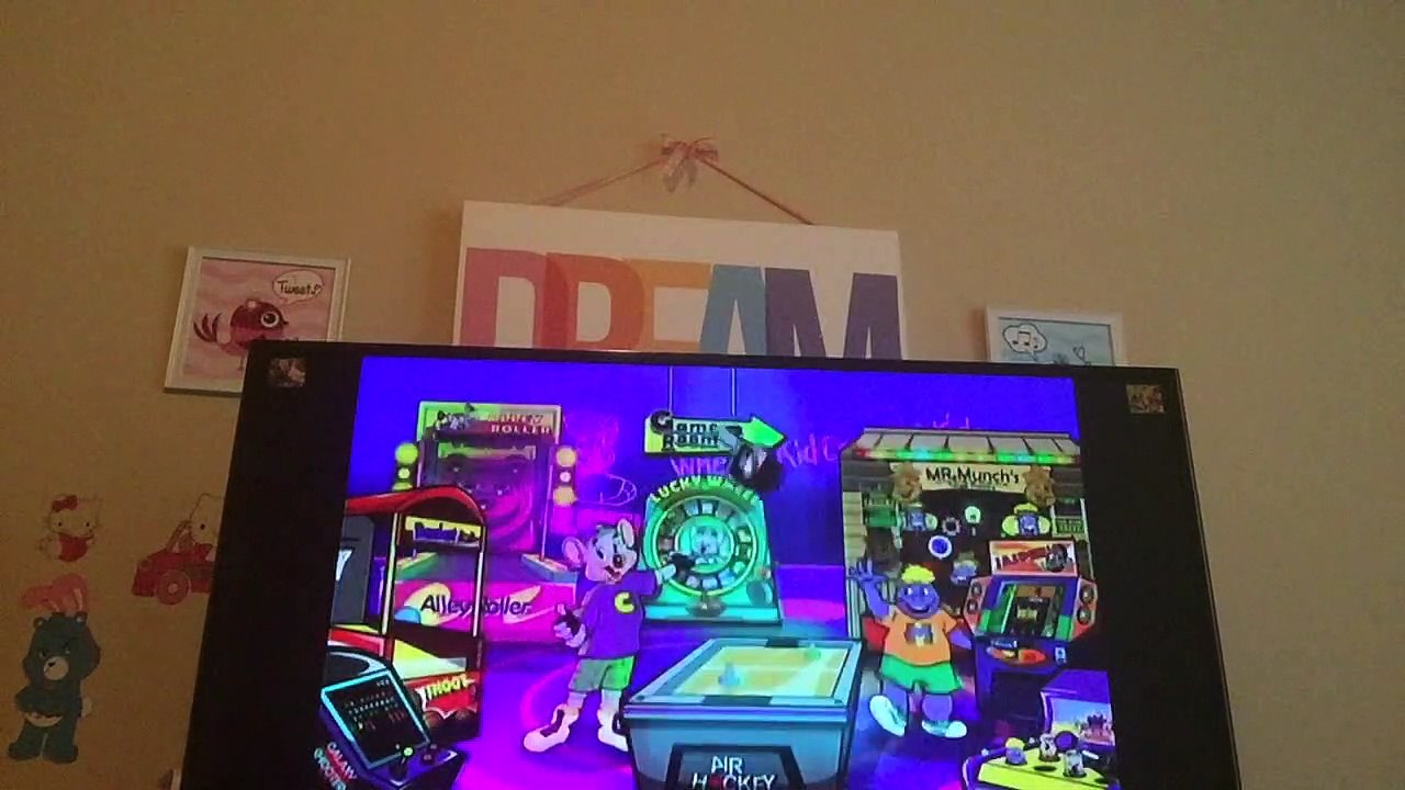 Chuck E Cheese party games Wii